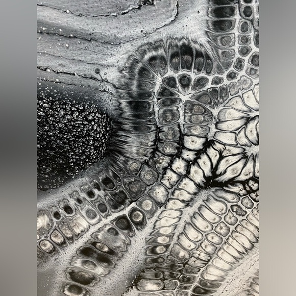 14” x 14” Original Acrylic Painting - Picture 4 of 8